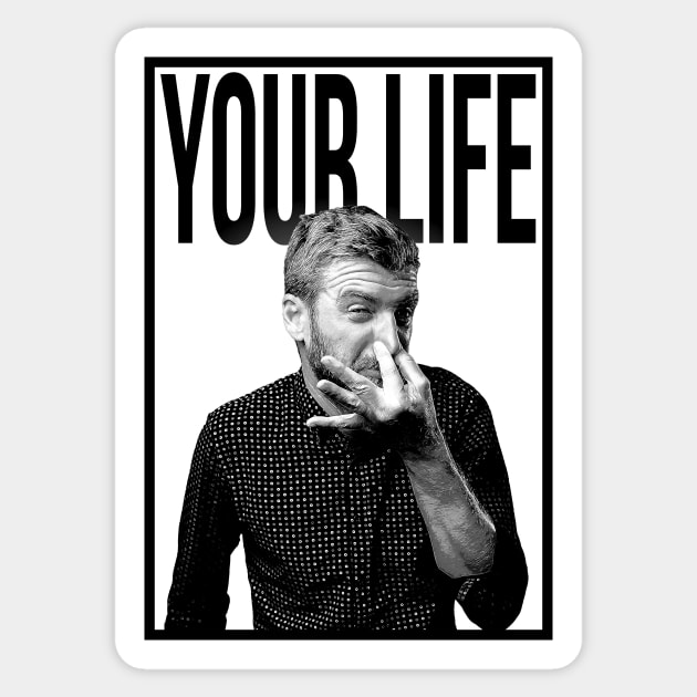 Your Life Stinks Sticker by Daribo